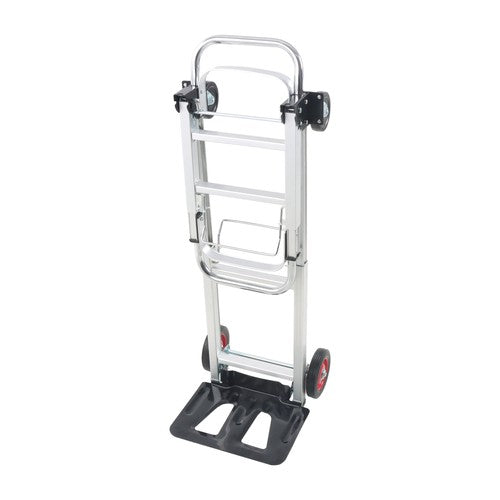 Aluminum Hand Truck 2 in 1 Folding Dolly Cart 400 lbs Capacity Heavy Duty 150kg