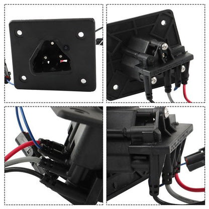 48V Charger Fit For EZGO TXT RXV Receptacle Golf Cart Charger 602529