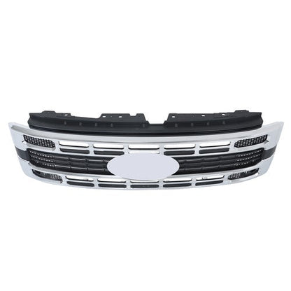 New Plastic Front Upper Bumper Grille Chrome Trim For Ford F250 XL/XLT 2023-2024