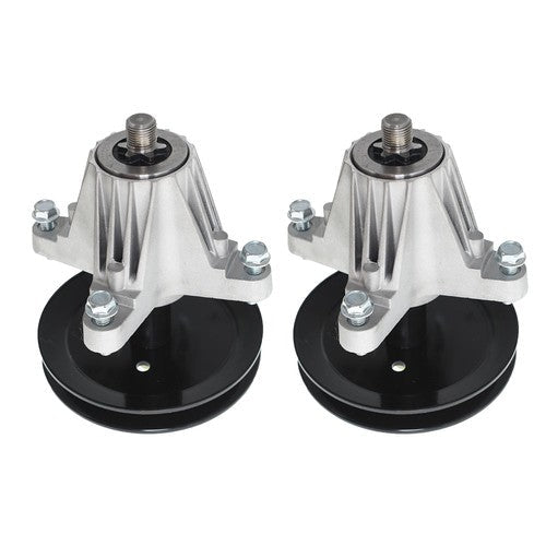 2 Pcs Spindle With Pulley Bolt For Troy Bilt Tb42 Pony Bronco Tb42 7-Speed