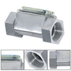 1.5inch 10.5-74 GPM Digital Turbine Flow Meter For Liquid Flow Meter