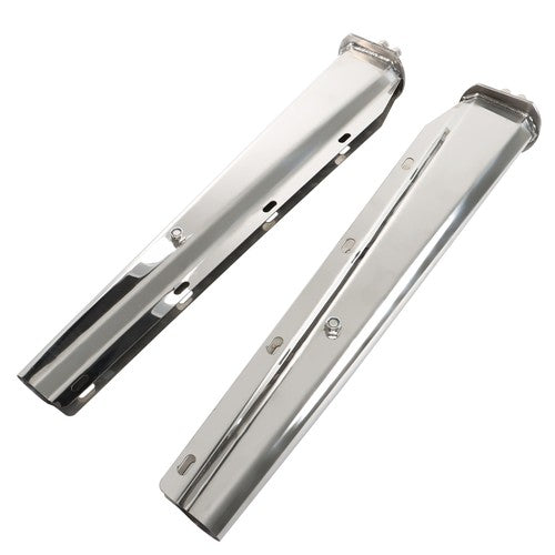 For Semi Truck 30"Straight Mud Flap Hanger Stainless Steel 1 1/8 Bolt Tapered US