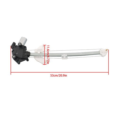 751-609 Rear Right Power Window Regulator w/ Motor For Honda Civic 2021-2016