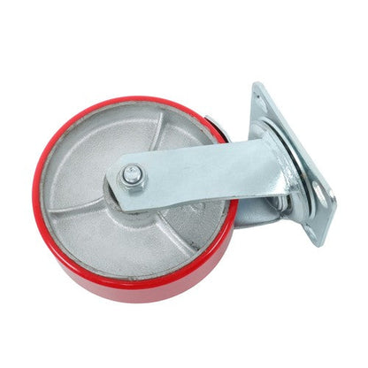 1 Pack 6" Casters Heavy Duty Industrial Caster Wheels Polyurethane Swivel Caster