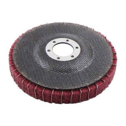 10 Pack 4-1/2 Inch Scour Flap Discs 120 and 240 Grit Grinding Sanding Discs