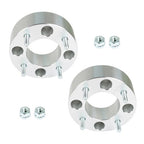 Wheel Spacers 4x110 2" 74mm M10x1.25 For Suzuki  Honda 1993-2016 Silver X2