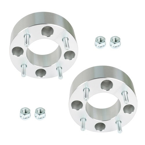 Wheel Spacers 4x110 2" 74mm M10x1.25 For Suzuki  Honda 1993-2016 Silver X2