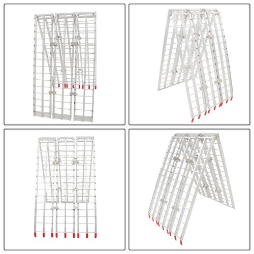 For motorcycles truck 120"L x 38"W x 1.5"H 1500 lbs Motorcycle Loading Ramp