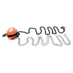 Manual Chain Hoist | 1 Ton / 2200 lbs Capacity | 2 Hooks Red | 10ft / 3m Lift