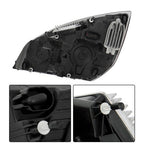 Right Headlight Assembly Black With LED Fit For Freightliner Cascadia 2018-2023