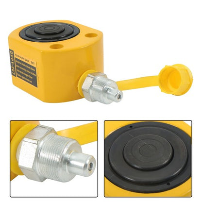 20 tons 1" Stroke Multi Stage Low Height Hydraulic Cylinder Jack Ram YG-20D