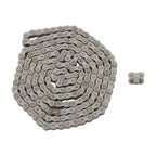 50H Heavy Duty Roller Chain 10 Feet w/Connecting Link with 2 connectors