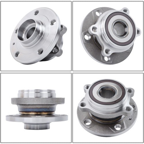 4pcs Front Rear Wheel Bearing Hub FWD For Volkswagen Passat Jetta Tiguan Audi TT