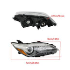 Pair Projector Headlights Headlamps Assembly For Toyota Camry 2015-2017 LH+RH