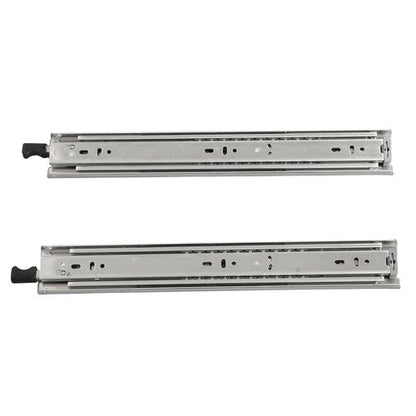 1 Pair 14 inch Drawer Slides 150 lbs Load Capacity Side Mount Extension