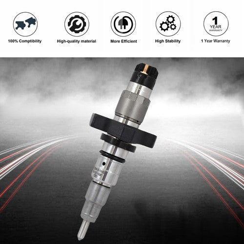 Diesel Fuel Injector Fit For 04-09 Dodge Ram  5.9L #0445120208