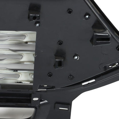 For Ford Explorer 2020-2022 Replacement Front Upper Grille Grill Gloss Black ABS