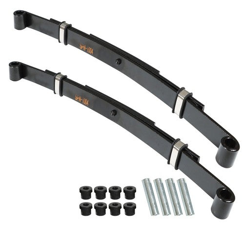 Heavy Duty Rear Leaf Springs For EZGO TXT 1996-2013 Golf Cart (Set of 2)