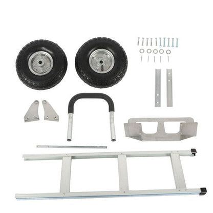 Aluminum 500Lbs Hand Truck  Trolley Dolly 14"×7-1/2" Diecast Nose Plate