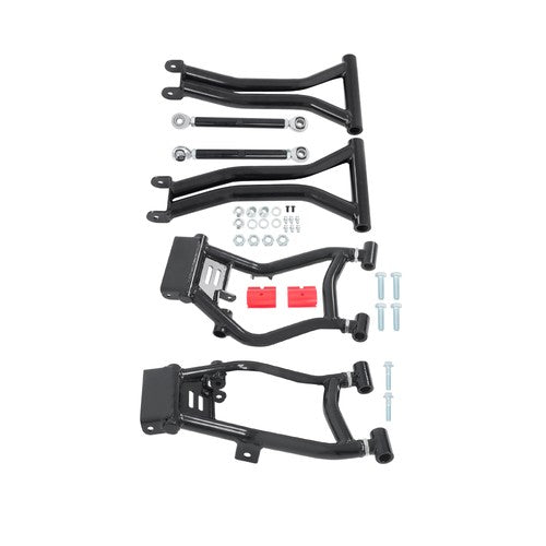 Rear High Clearance A-Arms for Polaris RZR 800 S / RZR 800 4 - BLACK
