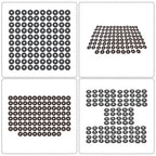 100Pack T29 Premium Zirconia Flap Disc Sanding Grinding US 4-1/2"×7/8'' 40 Grit