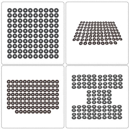 100Pack T29 Premium Zirconia Flap Disc Sanding Grinding US 4-1/2"×7/8'' 40 Grit