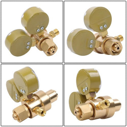 Oxygen Gas Regulator Welding Cutting Torch Pressure Gauge Fits Victor Brass NEW