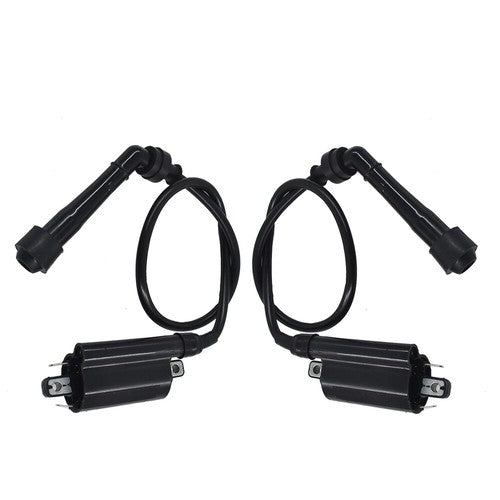New For Kawasaki EX500 Ninja 500 500R 1987-2009 Set of 2 Ignition Coils