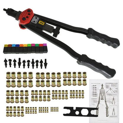 16" Rivet Gun Kit Rivnut Setting Tools Nut Setter Tool Hand Blind Riveter Gun