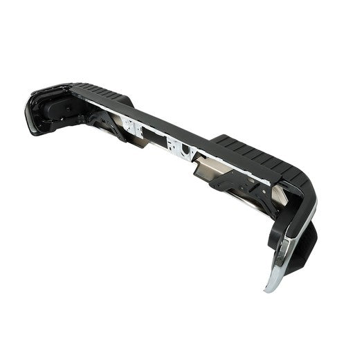 Steel Chrome Rear Bumper With Sensor Holes For Silverado/Sierra 1500 2019-2023