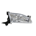 Fits 1998-2000 Toyota Corolla CE VE LE 1.8L Chrome Headlights Passenger Side RH