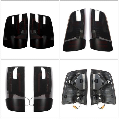 2pcs New Left+Right Red Rear For Dodge Ram 1500 2009-2018 Ram 2500/3500 10-18