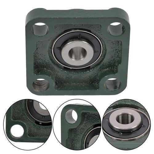 UCF201-8 1/2" Bore Pillow Block Flange Bearing 4 Bolt Solid Base (4PCS)