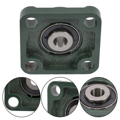 UCF201-8 1/2" Bore Pillow Block Flange Bearing 4 Bolt Solid Base (4PCS)