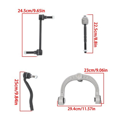 Control Arm Ball Joint Tie Rod Front Upper 10pc For Mercedes GL320 GL350 GL450