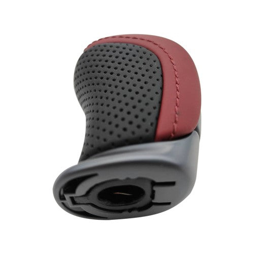 Shifter Shift Lever Knob Red Black Leather for 2008-2016 for Nissan GTR R35
