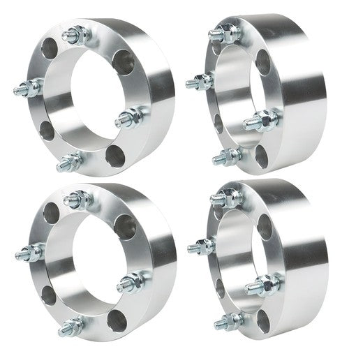 For Can-Am Outlander Renegade 4x137 2" 110mm M10x1.25 4Pcs Silver Wheel Spacers