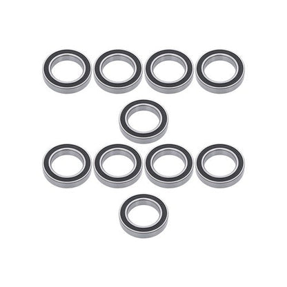 10Pcs 6908-2RS Bearings 40×62×12mm Double Rubber Seals Deep Groove Ball Bearing