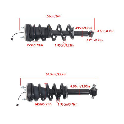 4PCS Front Shock Strut Assy W/Electric For Escalade GMC Yukon 2021-2025 85640957