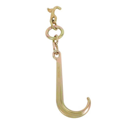 15 Inch G70 J Hook w/T-J Hook 5400 Lbs Working Load Limit Towing Hooks