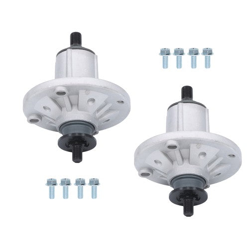 2x Spindle Assembly AM136733 AM143469 For John Deere X300 Z225 AM134292 AM137483