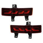 Red Lens Rear Bumper Reflector Fog Light LED Brake Lamp For Honda CRV 2020-2022