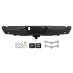 Primered Rear Step Bumper Assembly For Ford F-150 2015-2020 w/ Park & Tow
