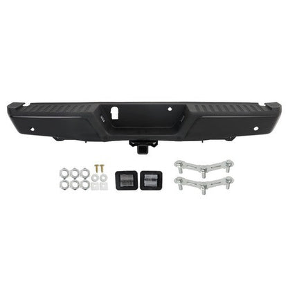 Primered Rear Step Bumper Assembly For Ford F-150 2015-2020 w/ Park & Tow