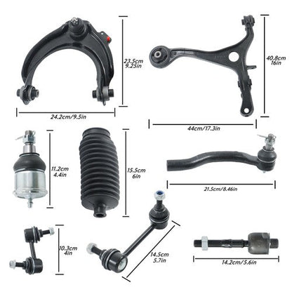16Pc Suspension Kit Front Lower Upper Control Arm Set For Acura TL 2004-2006