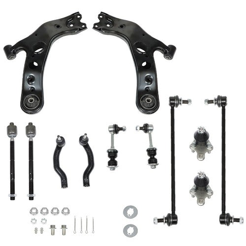 New Front Lower Suspension Kit Control Arm 12pc For TOYOTA RAV4 2006-2018