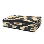 9x12ft Outdoor Plastic Straw Rug For Camping Outdoor Carpet RV Mat Black & Beige