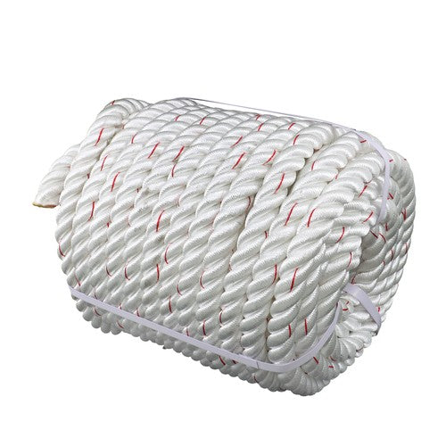 1"×120ft Double Braid Polyester Rope 3400lbs Breaking Strength Strong Pulling