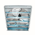 20'' Shutter Exhaust Fan Aluminum High Speed Wall Mounted Greenhouse Garage USA