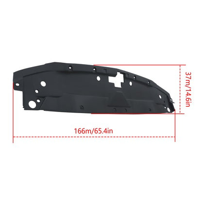 For 16-18 Chevy Silverado 1500 84087027 Black Radiator Core Support Sight Shield